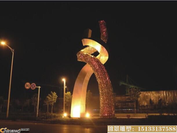 led灯光雕塑图片 led灯光雕塑图片
